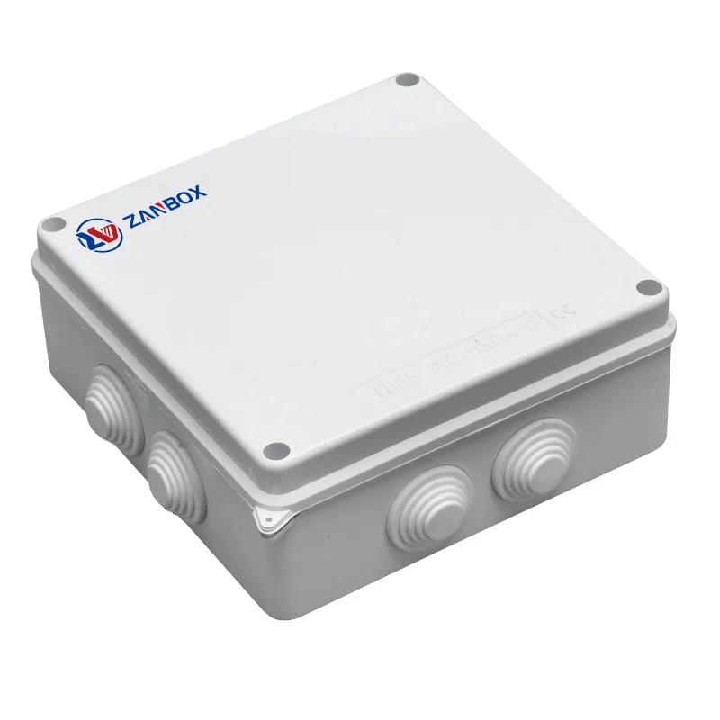 With Rubber Plug 150-150-70 WATERPROOF JUNCTION BOX