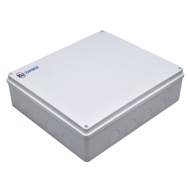 Without Rubber Plug 400-350-120 WATERPROOF JUNCTION BOX