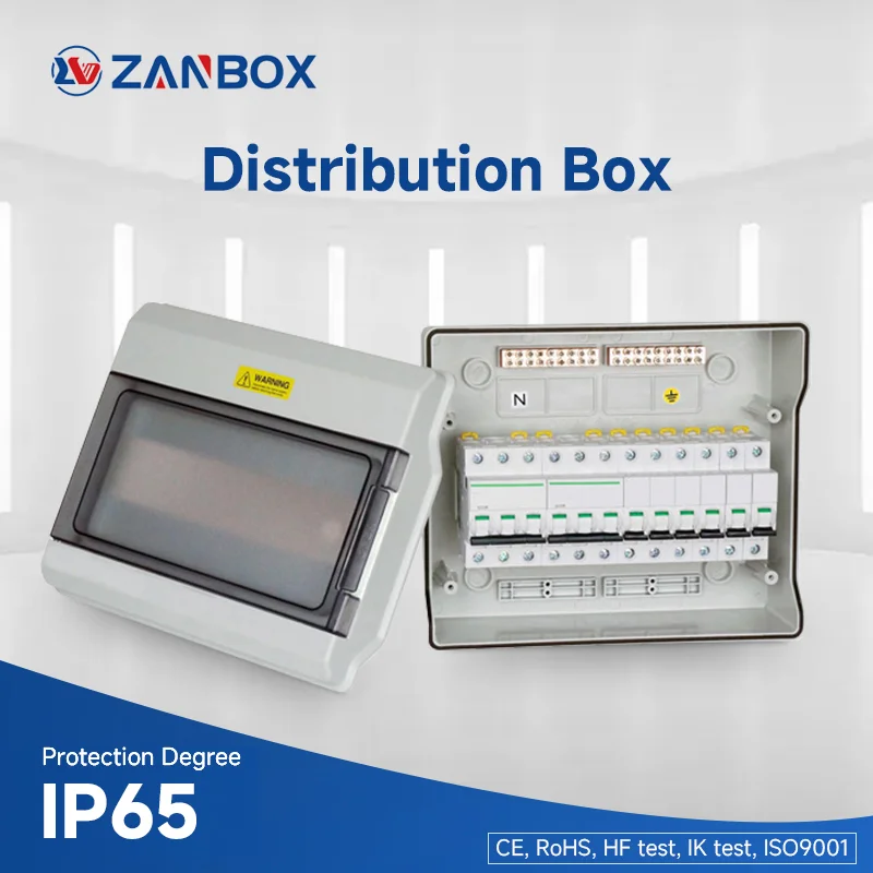 ZANHC 12 Waterproof Distribution Box (2)