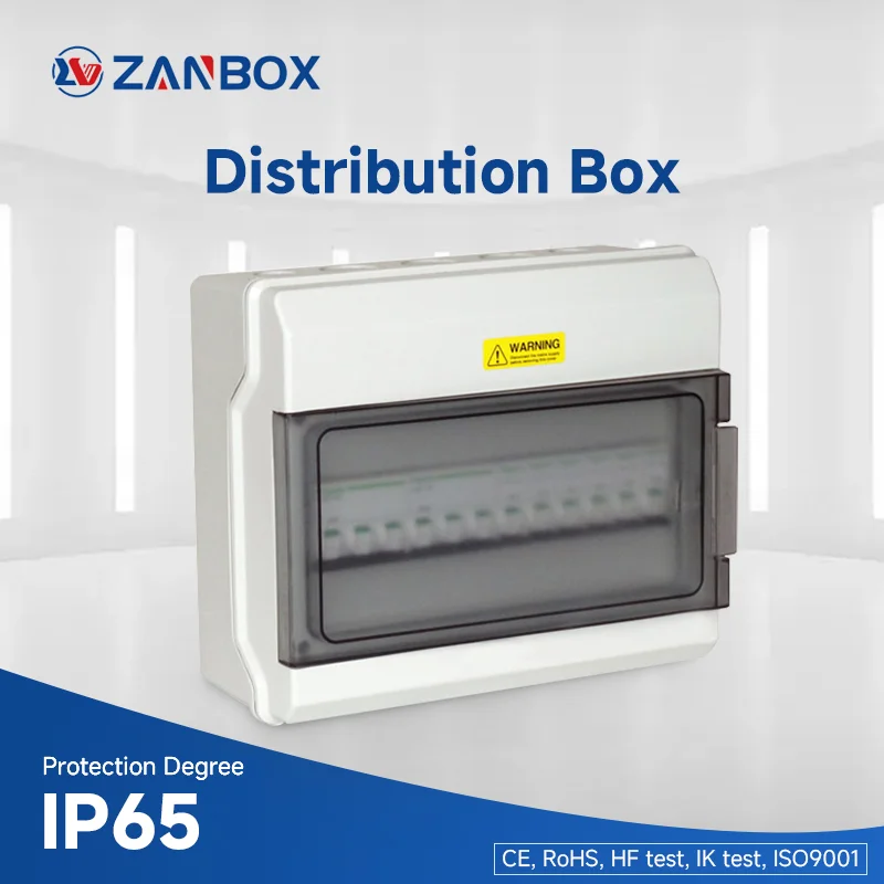 ZANHC 12 Waterproof Distribution Box (3)